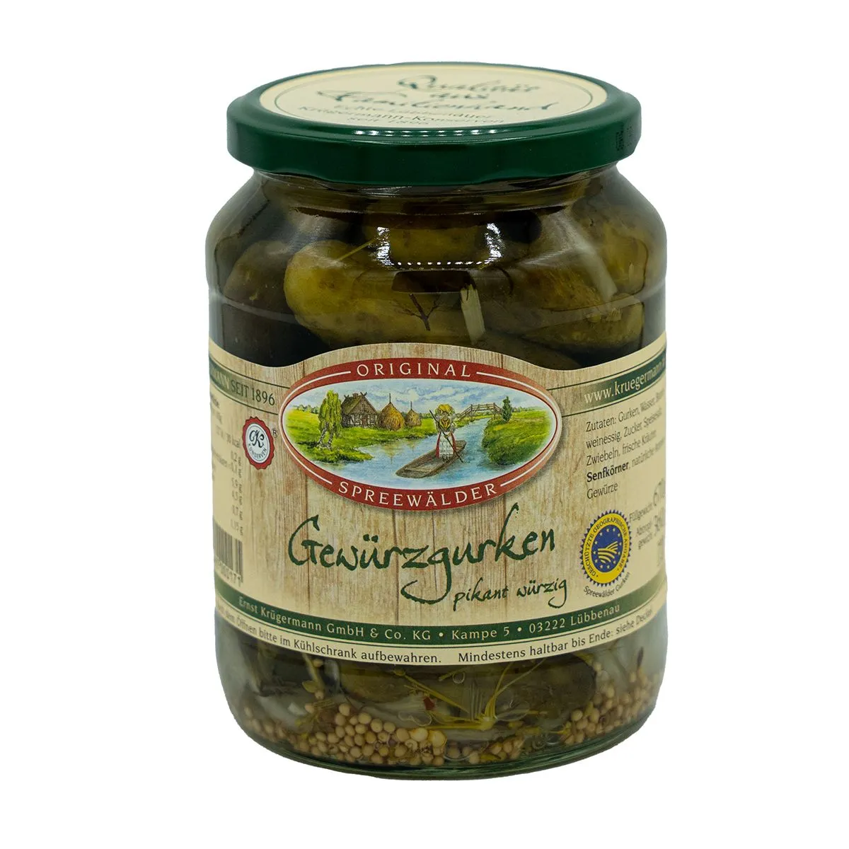 Ernst Krügemann GmbH & Co. KG-Gewürzgurken- Die Echten 800010_1