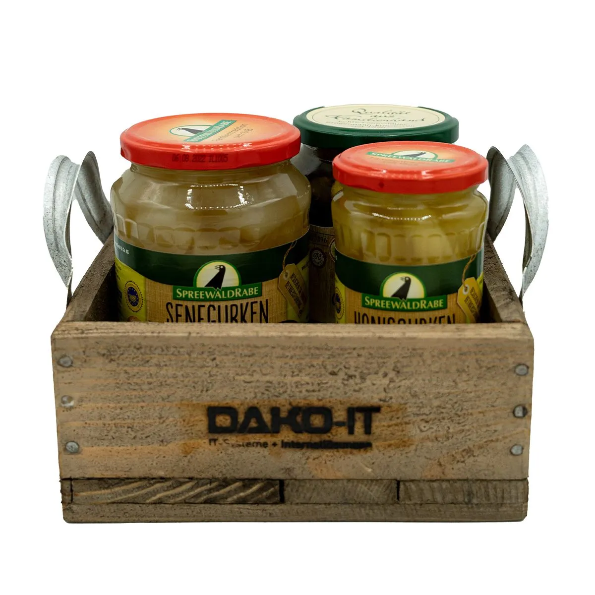 null-3 Gurkengläser mit DAKO-IT Träger 800033_1