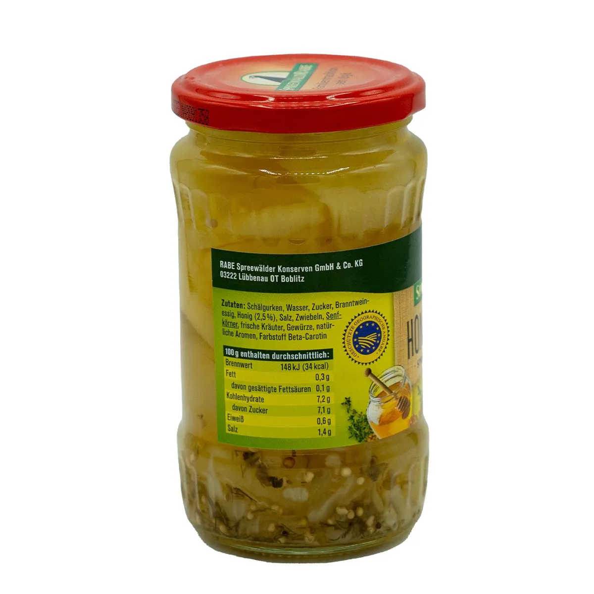 RABE Spreewälder Konserven GmbH & Co. KG-Honiggurken 800009_3